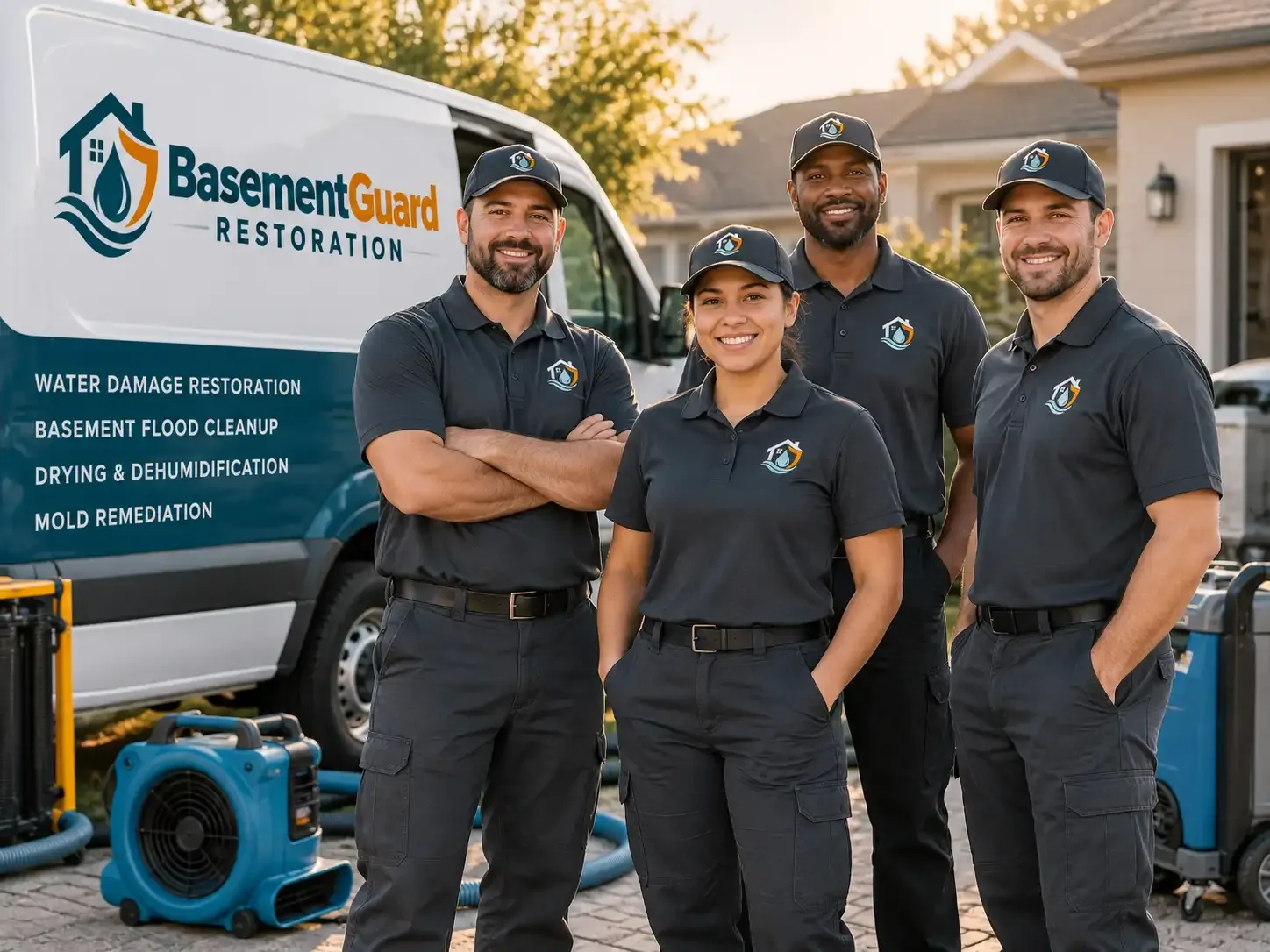 Basement Water Damage Restoration company in Vestaburg, MI